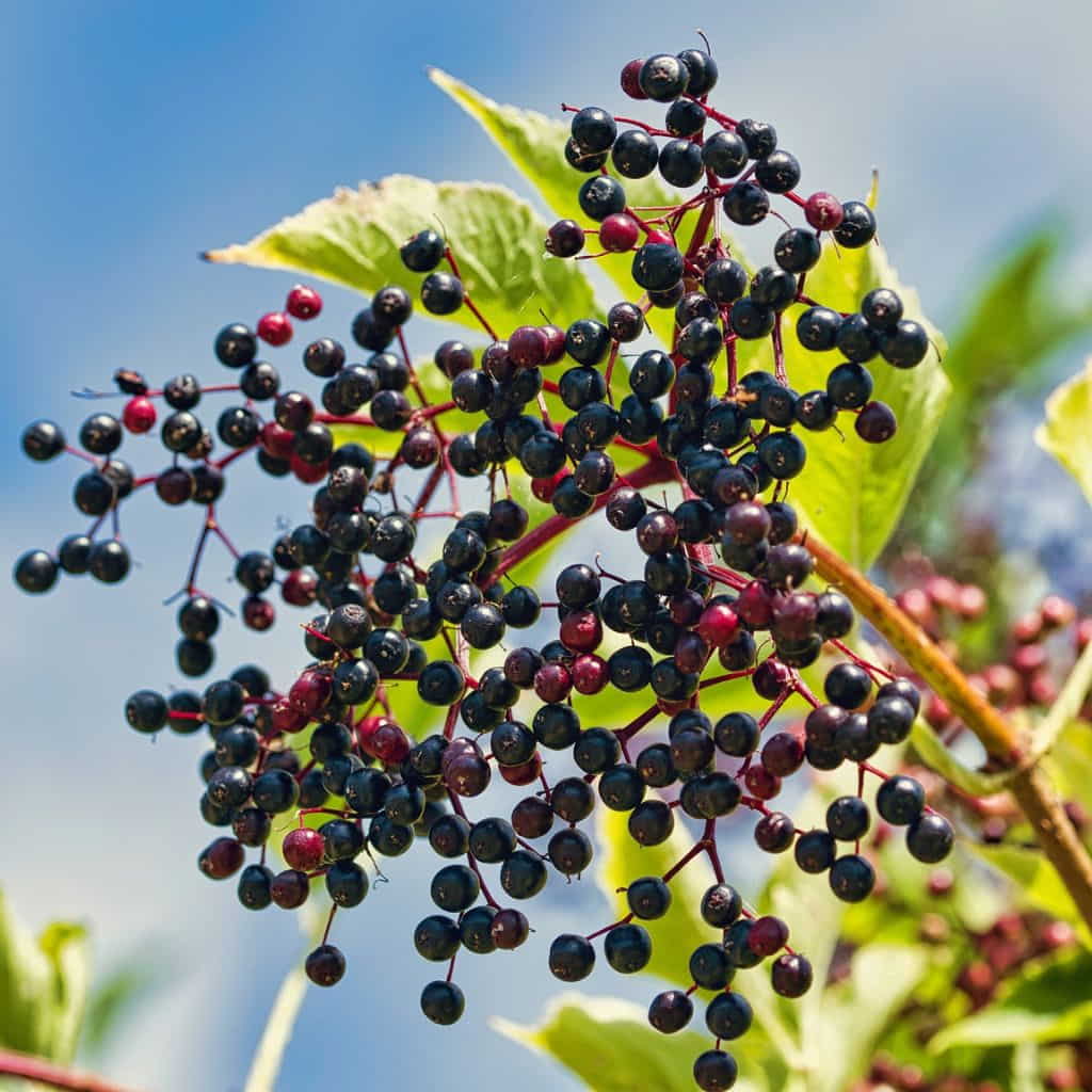 Adams Elderberry Plant For Sale 612" Bareroot Organic