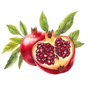 Shirin Pust Ghermez Saveh Pomegranate